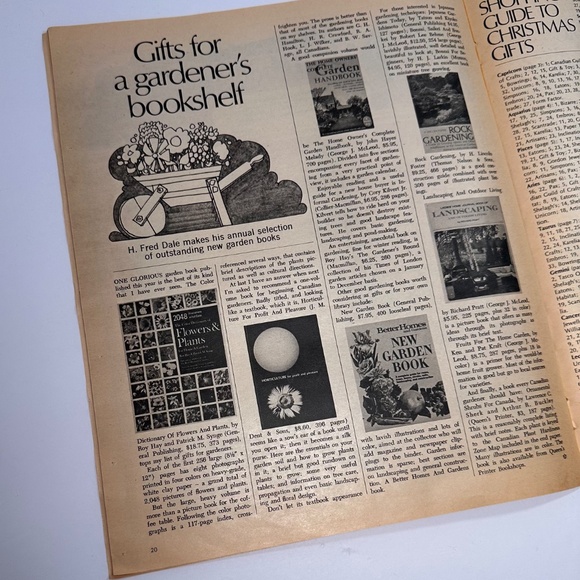 Vintage 1969 Canadian Homes Magazine – Horoscope Holiday Gift Guide! - Picture 7 of 10